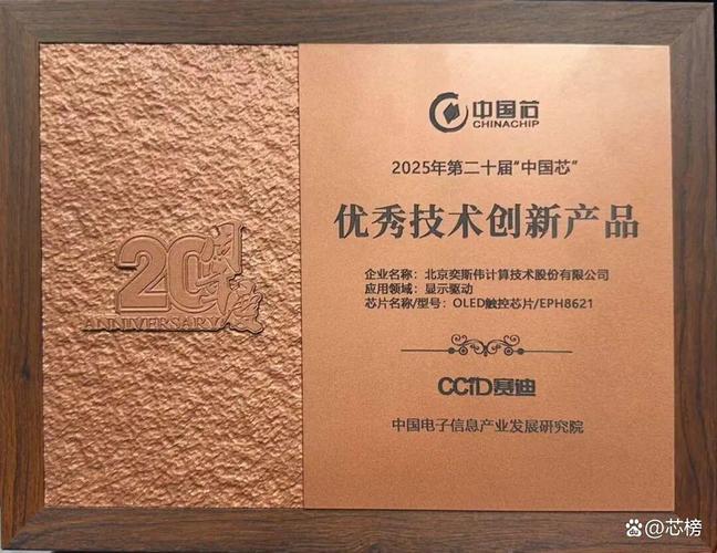 risc-v oled触控产品斩获"中国芯"优秀技术创新产品奖